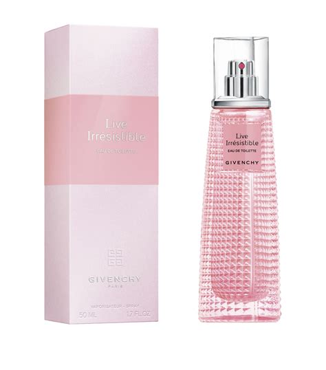 prezzo del profumo live irresistible givenchy 50ml|givenchy live eau de toilette.